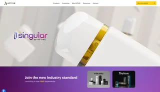 Active Singular product launch site